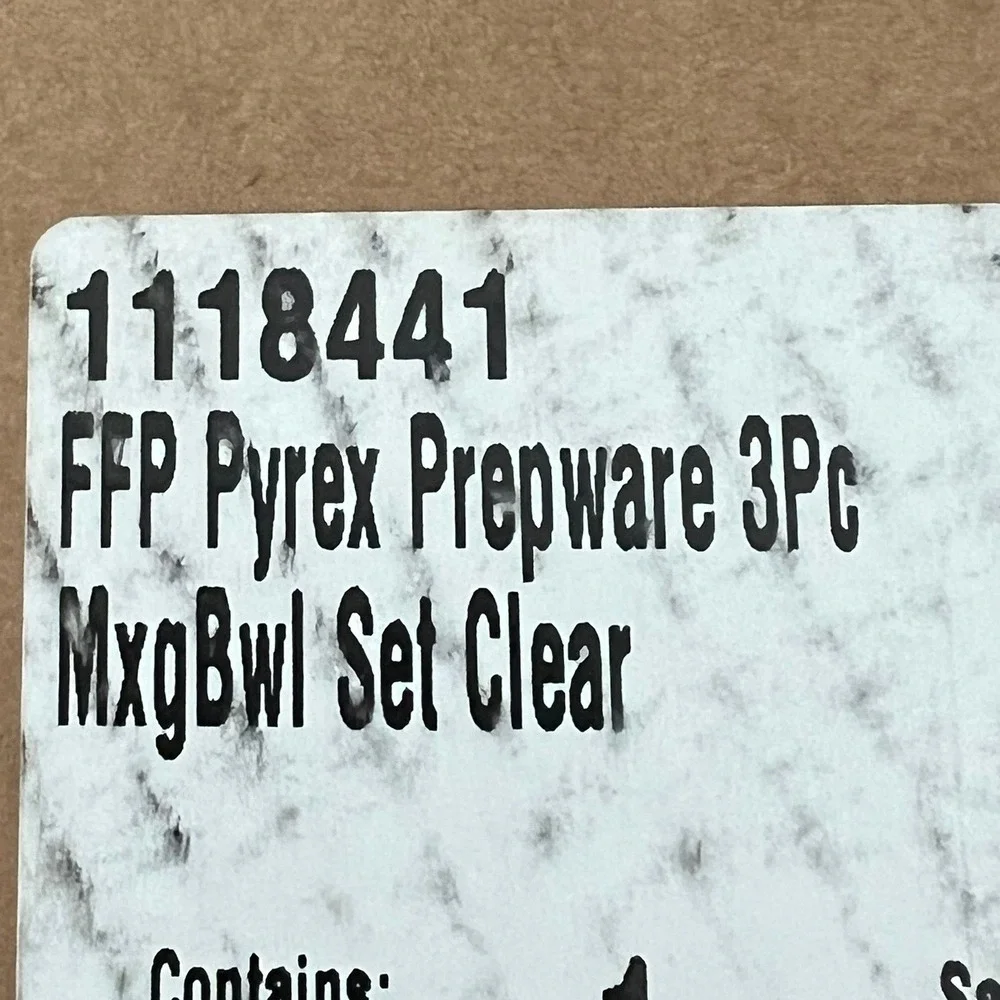 Pyrex whip up